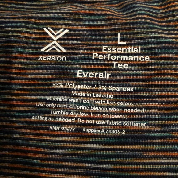 Multicolor Workout Top - Picture 2 of 2